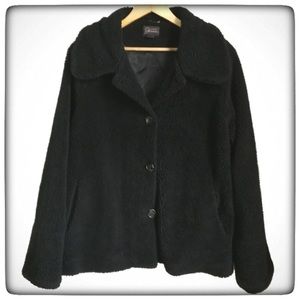 Black Teddy Bear Jacket